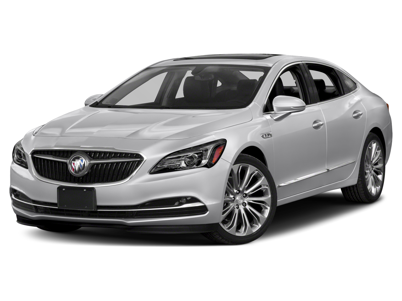 2019 Buick LaCrosse Essence in Pepperdust Metallic — front three-quarter view