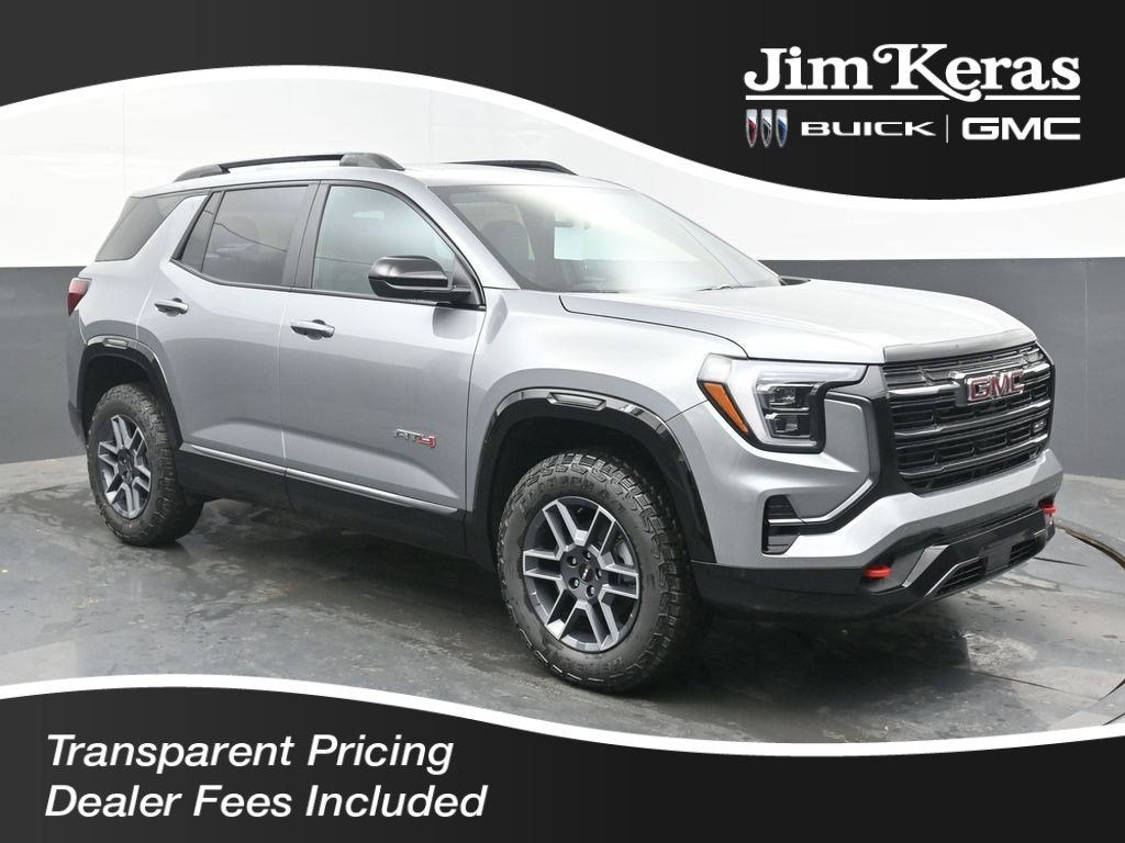2026 GMC Terrain AT4 in Sterling Metallic — front three-quarter view